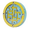 Balance Maze Game Double Sided Educational Round Portable Wooden Ball