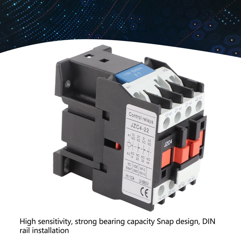 2 Poles AC Contactor 3 Phase 2NO 2NC Electric Contactor