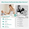 Chefhandy Baby Wipe Warmer, 3-Level Temperature Control, Silent & Even