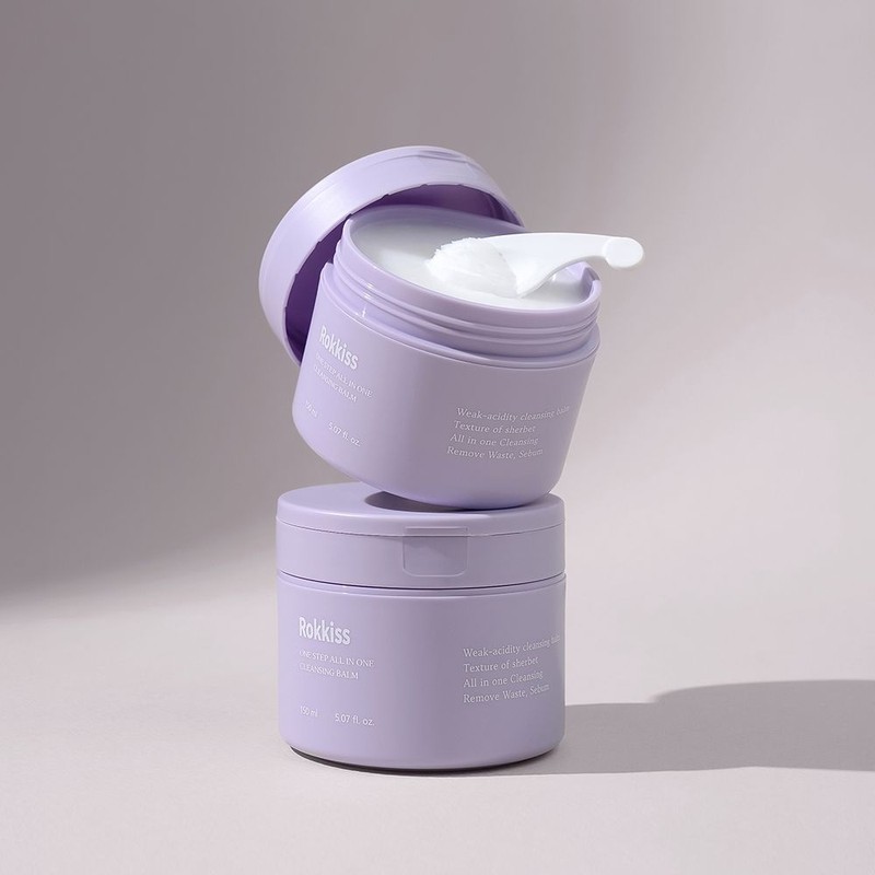 록키스 원스텝 올인원 약산성 클렌징밤 150ml 3개 Rockiss One Step