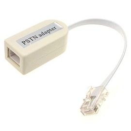 kenable RJ45 to BT Socket Adapter for Primary PSTN Master Phone Line