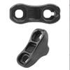 16 Pcs Mini Plastic Rope Tensioner Cord Adjuster Wind Rope