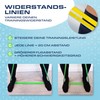ELANI Resistance Bands Set, 25 kg - 45 kg, Multicoloured