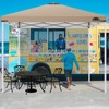 8x8ft Replacement Canopy Top with Air Vent, Waterproof & UV
