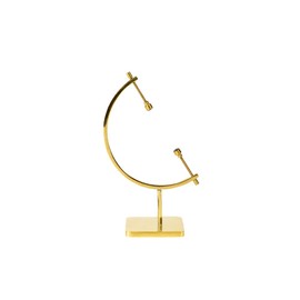 Easels by Amron Mineral, Ornament, Gem, Shell, Coin, Display Stand - Caliper Type Stand (Brass) AU7