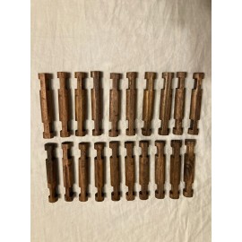 Custom Made Lincoln Logs that are 20 at 4 1/2 inches Long.