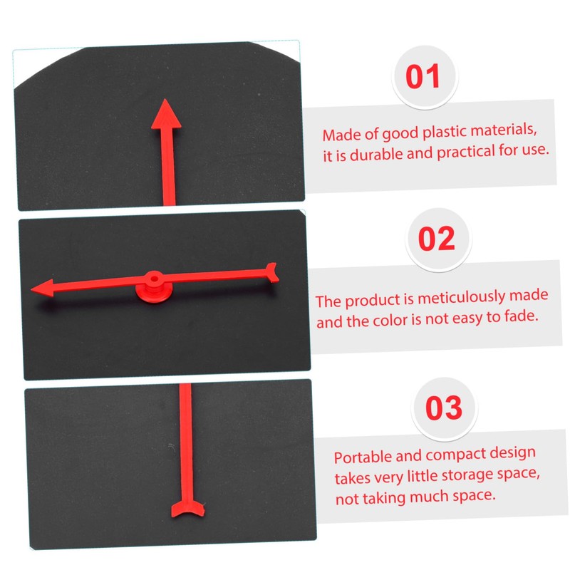 FELTECHELECTR Portable Drinking Game Turntable Prize Wheel for Parties Celebrations