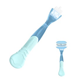 Tomedeks 1PCS Replacement Razor Handle for ve-nus Razors for Women, Blue