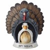 Roman 3pc Nesting Turducken Thanksgiving Holiday Figure 9.5"