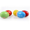 Voarge Maracas - 4pcs Kids Baby Wooden Egg Music Percussion
