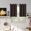 YoungsTex Short Blackout Curtains 36 Inch Length for Kitchen Window