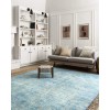 Loloi II Loren Aqua 2'-6" x 7'-6" Runner Rug 2'-6"