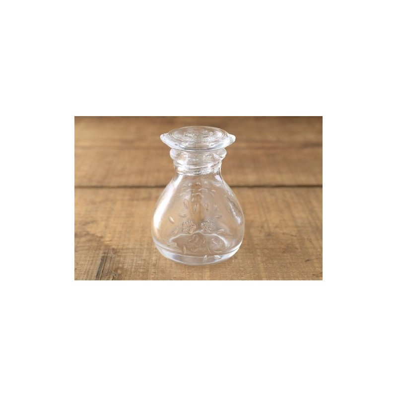 ガラスの手作りミニ醤油さし クリア