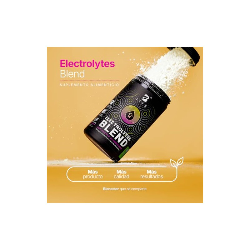 B Life Electrolitos de 60 Servicios 1000mg de Citrato de