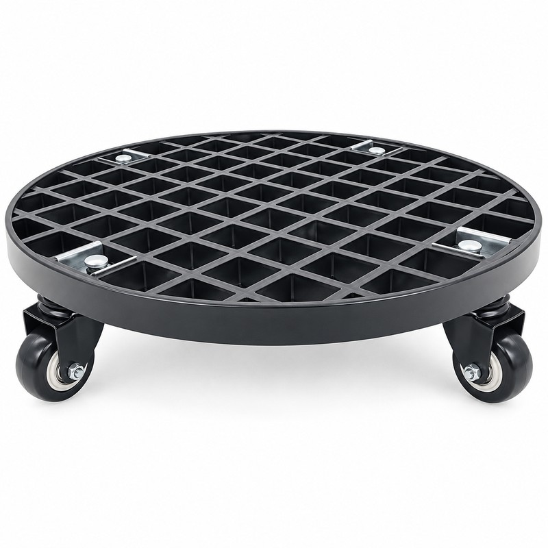 Heavy Duty Rolling Plant Caddy with 440 lb Capacity, 360°