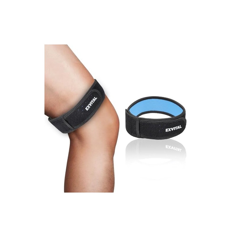 EXVITAL IT Band Straps Iliotibial Band Brace Relieve ITB Syndrome