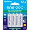 Eneloop Panasonic BK-3MCCA4BA AA 2100 Cycle Ni-MH Pre-Charged Rechargeable Batteries,