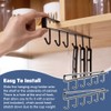YAANBUNB Vertical Door Hook, Pack of 2 Cup Holders, Cups,
