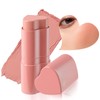 Cream Blush for Cheeks Makeup Stick - Long Lasting Waterproof