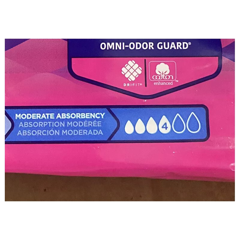 Prevail Daily Pads Discreet bladder protection 20 In Package.Absorp