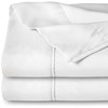 Bare Home Twin/Twin Extra Long Flat Sheet - Premium 1800