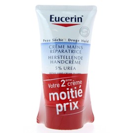 Eucerin Repairing Hand Cream 5% Urea, 2 x 75 ml