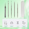 Ram 5 Stücke Mitesser Entferner Pickel Popping Tools Mitesser Extraktor