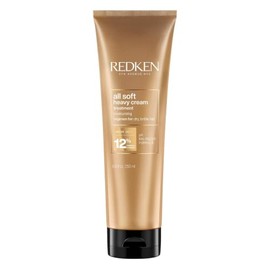 Redken Hair Mask for Dry and Brittle Hair, Invigorates and Hydrates, with Keratin Complex and Argan Oil, All Soft Heavy Cream