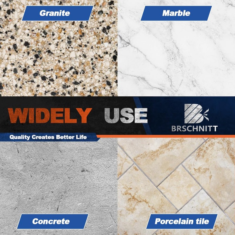 BRSCHNITT Diamond Cutting Disc 115 mm Double-Sided for Cutting and