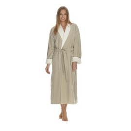 Women's Microfiber Robe by BOCA - Luxury Hotel Bathrobe, Long Spa Robes for Women - Generous Sizing