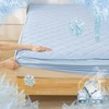 [Q-MAX 0.52] Vallein Fitted Sheet Single Touch Cool Feel Summer