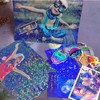 50 Sheets Holographic Cold Laminate Sheet Cuttable Waterproof Scratch Resistant
