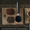 Coffee Distributor Adjustable Depth Tamper Press Hammer Distribution Tool for