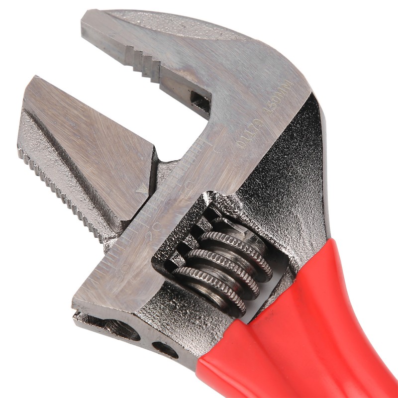 34mm Wide Jaw Adjustable Wrench Dual Purpose Portable Pipe Spanner
