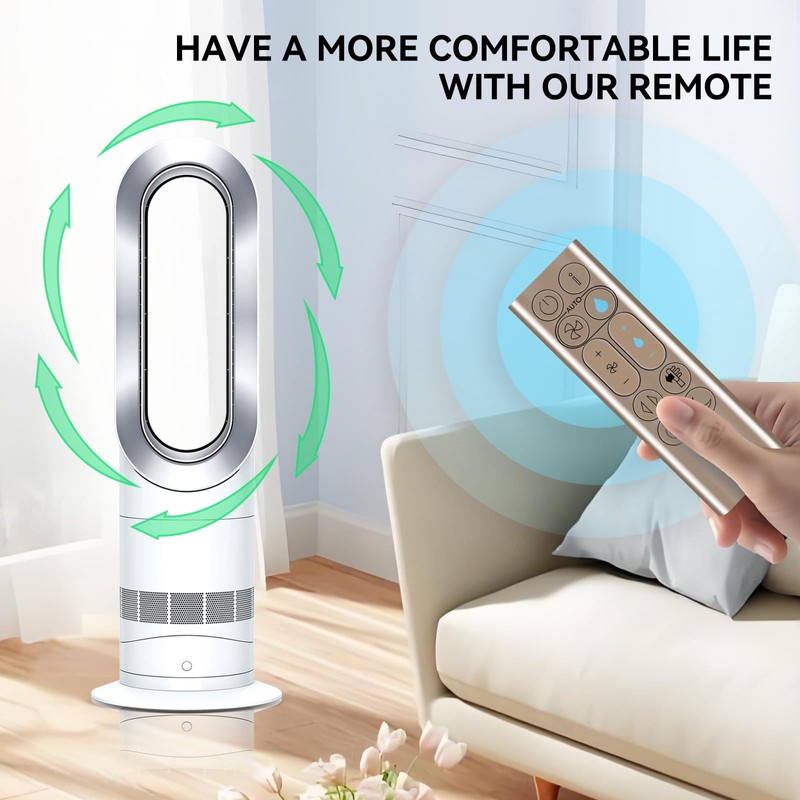 ZWP New Replacement Remote Control Compatible for Dyson Pure Humidify+Cool