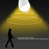 E27 Human Sensor Light Bulb 7W LED Induction Lamp for