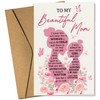 Pawzity Mothers Day Cards for Mom from Daughter - Funny