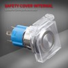 DaierTek 22mm Power Button Cover Child Proof Safety Push Button