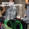 Maíz Bocina Bluetooth Recargable Usb Inalambrica Luz Led Portatil