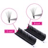Eyelash Extensions D Curl Easy Fan Volume Lashes 0.05 0.07