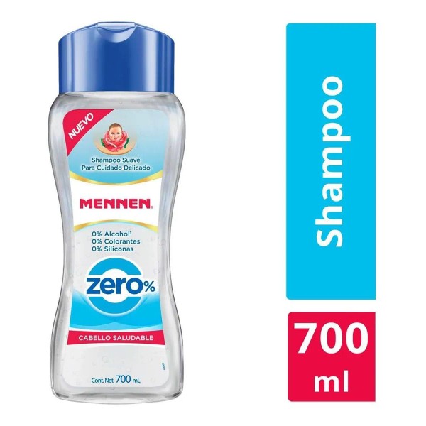 Shampoo Mennen Zero Cabello Saludable 700ml - Producto Original de