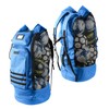 Fitdom Heavy Duty XL Soccer Mesh Equipment Ball Bag w/Adjustable