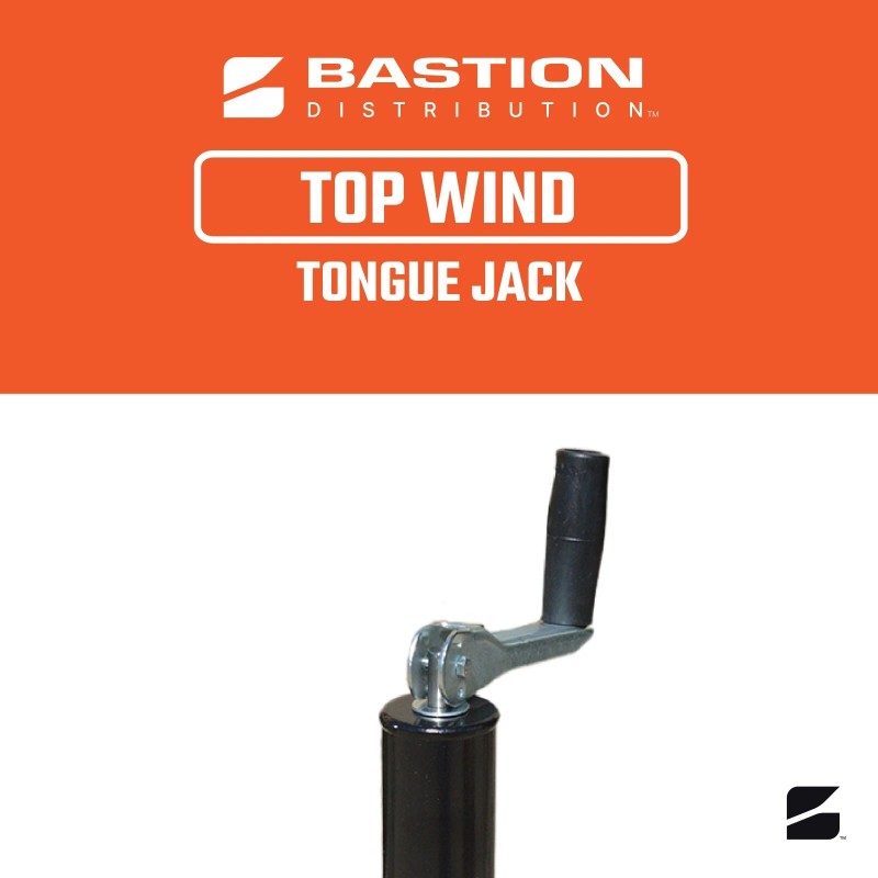 Bastion Distribution New Bastion 5000 lbs A Frame Top-Wind Trailer