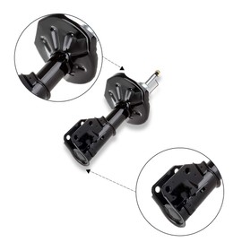 ECCPP 4 pcs Mazda Front Rear Shocks Absorbers for 2000-2003 Mazda Protege 333350 333351 333276 333277 Auto Struts