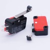 Twidec/6Pcs Micro Limit Switch Long Hinge Roller Arm Switch for