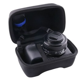 WERJIA Funda de transporte rígida compatible con Sony Alpha a6700/a6000/a6400/a6600/a6100/a5100 Fit 16-50mm Lens Camera case, Negro -, Compatible, viajes