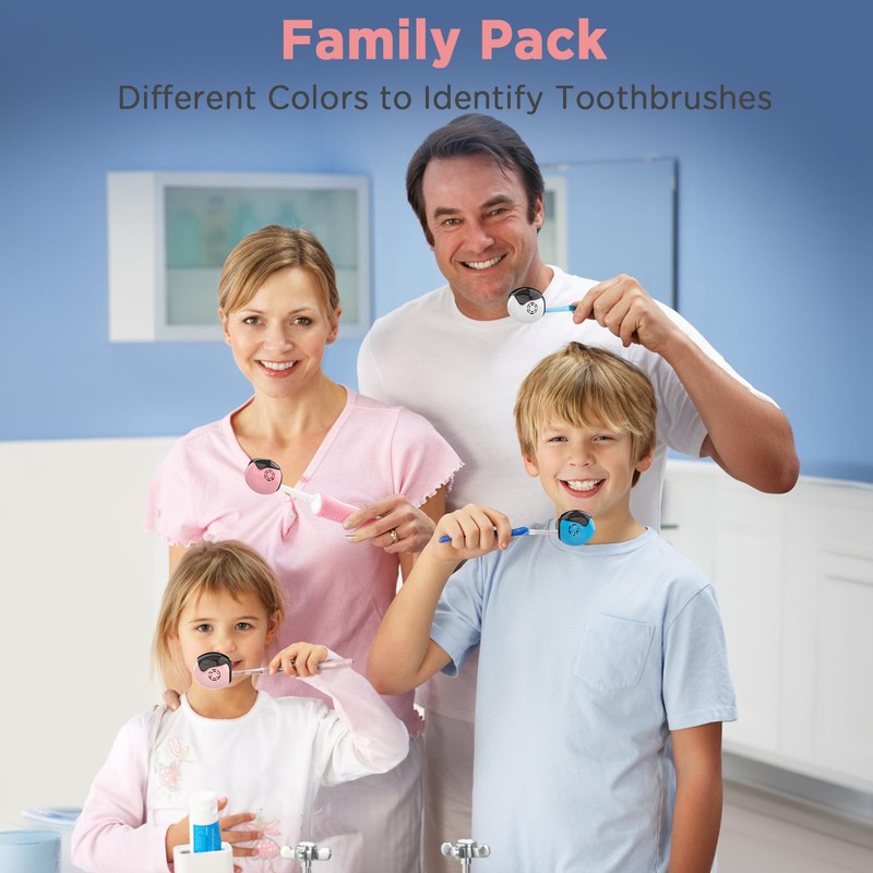 Frekare Helmet Toothbrush Covers Caps, Toothbrush Head Protector for Household