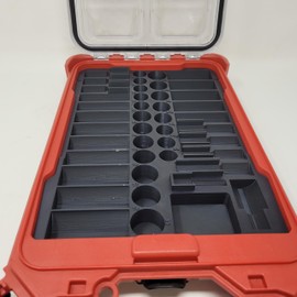 Fits Milwaukee Packout Low Profile Storage Tray INSERT for Sockets