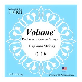 Volume Baglama Strings (110KB Short-Neck Baglama Ball-end)