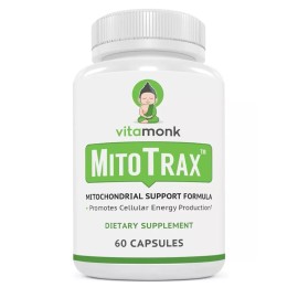 VitaMonk MITOTRAX™ Bio-Enhanced Mitochondria Supplement Revitalize and Repair Cells
